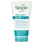 Simple Daily Skin Detox Scrub Clear Pore 150 ml 