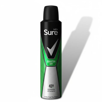 Sure Men  Anti-Perspirant Aerosol Quantum Dry 250 ml 