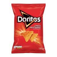 Doritos Chilli Heatwave Sharing Tortilla Chips Crisps 180g
