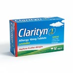 Clarityn Allergy Tablets 10mg Loratadine for Allergy and Hayfever Relief - 14 Tablets