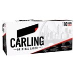 Carling Original Lager Beer 10 x 440ml
