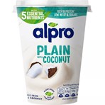 Alpro Plain Coconut Dairy Free Soya Yoghurt Alternative 500g