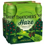 Thatchers Haze Somerset Cider 4 x 440ml