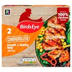 Birds Eye 2 Sweet & Sticky BBQ Chicken Chargrills 174g