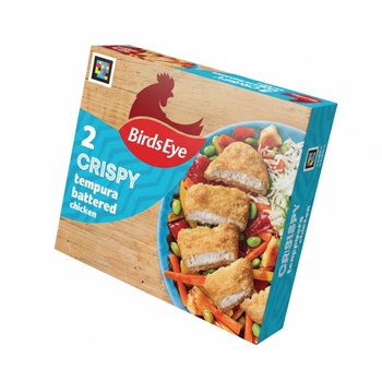 Birds Eye 2 Crispy Tempura Battered Chicken 170g