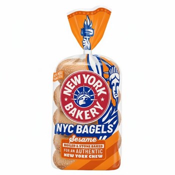 New York Bakery Co. 5 Sesame Bagels