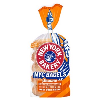 New York Bakery Co. 5 Sesame Bagels