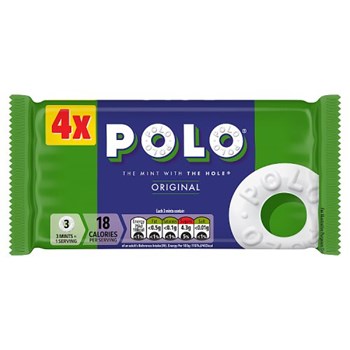 Polo Original The Mint with The Hole 4 x 34g (136g)