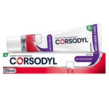 Corsodyl Ultra Clean Gum Care Toothpaste 75ml