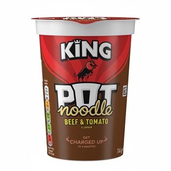 Pot Noodle  King Pot Noodle Beef & Tomato 114 g 