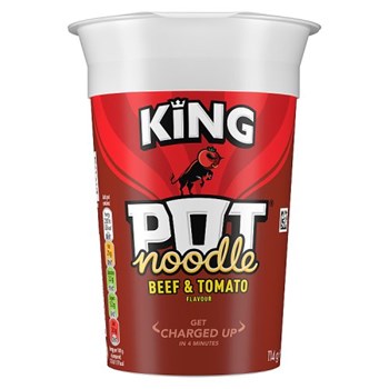 Pot Noodle  King Pot Noodle Beef & Tomato 114 g 
