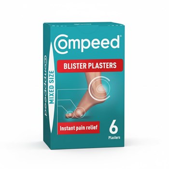 Compeed Mixed Size Blister Plasters 6 Plasters