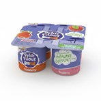 Petits Filous Kids Strawberry & Raspberry Yoghurt Pots 4 x 85g