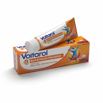 Voltarol Back & Muscle Pain Relief 1.16% Gel 100g