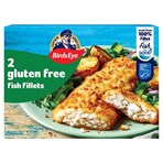 Birds Eye 2 Gluten Free Fish Fillets 250g