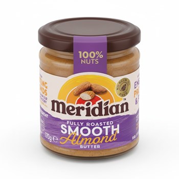 Meridian Smooth Almond Butter 170g Jar
