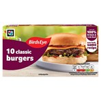 Birds Eye Original 10 Beef Burgers with Onion 567g