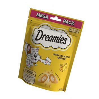 DREAMIES Cat Treat Biscuits With Cheese Flavour 200g