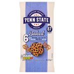 Penn State Baked Original Sea Salted Pretzels 6 x 22g