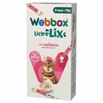 Webbox Lick-e-Lix with Salmon 5 x 15g (75g)