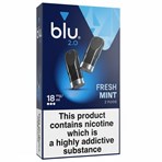 blu 2.0 Fresh Mint Vape Pods 18mg/ml 2 x 1.9ml