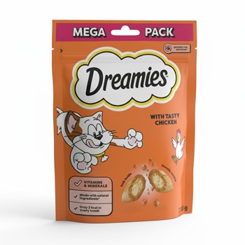DREAMIES Cat Treat Biscuits With Chicken Flavour 200g