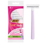 BIC Twin Lady Female Shave 5 pack