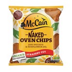 McCain Straight Cut Naked Oven Chips 900g