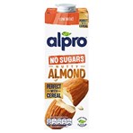 Alpro Almond No Sugar Long Life Dairy Free Drink 1L