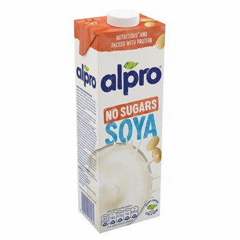 Alpro Soya No Sugar Long Life Dairy Free Drink 1L