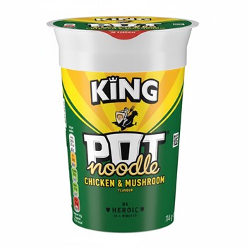 Pot Noodle  King Pot Noodle Chicken & Mushroom 114 g 