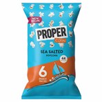 PROPERCORN Sea Salted Popcorn 6 x 10g (60g)