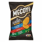 McCoy's Classic Variety Multipack Crisps 6 Pack