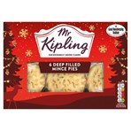 Mr Kipling 6 Deep Filled Mince Pies