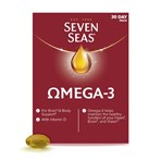 Seven Seas Omega-3 Fish Oil + Vitamin D For Whole Body Health, 30 One-A-Day Capsules, 1 Month Supply