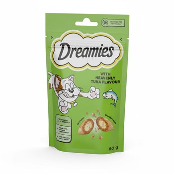 DREAMIES Cat Treat Biscuits With Tuna Flavour 60g