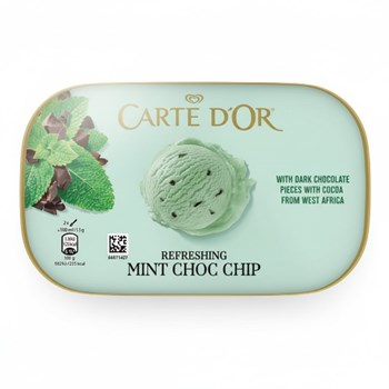 Carte D'or  Ice Cream Tub Refreshing Mint Choc Chip 900 ml 