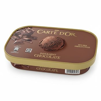 Carte D'or  Ice Cream Tub Indulgent Chocolate 900 ml 
