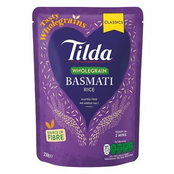 Tilda Wholegrain Basmati Rice 250g