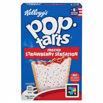 Kellogg's Pop Tarts Frosted Strawberry Sensation 8 × 48g (384g)