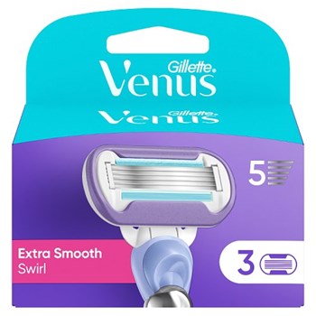 Venus Extra Smooth Swirl Razor Blades x3