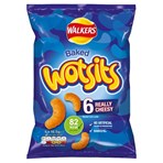 Wotsits Really Cheesy Multipack Cheese Snacks Crisps 6 x 16.5g