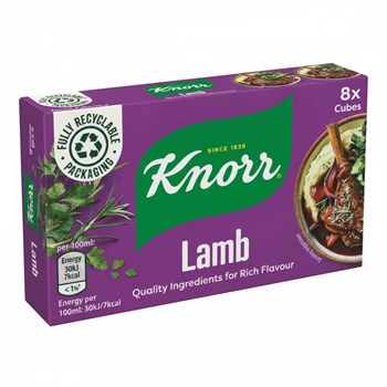 Knorr  Stock Cubes Lamb 8x 10 g 
