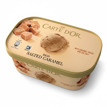 Carte D'or  Ice Cream Tub Rich Salted Caramel 900 ml 