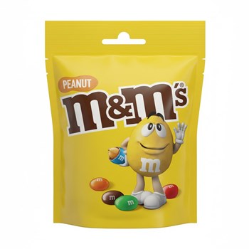 M&M's Peanut Chocolate Pouch Bag 125g
