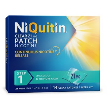 NiQuitin Clear 21mg Patch Nicotine