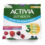 Activia Strawberry & Red Fruit Low Fat Gut Health Yoghurt Multipack 8x115g