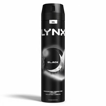 Lynx  Aerosol Body Spray Black 250 ml 