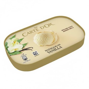 Carte D'or  Ice Cream Tub Madagascan Vanilla 900 ml 