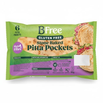 BFree Pitta Pockets Stone Baked 192g